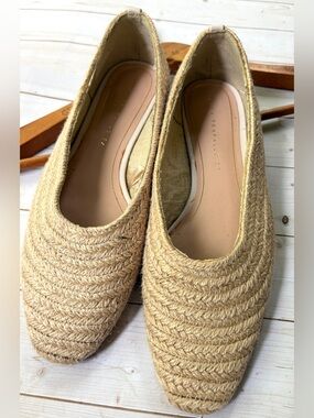 Zara woven flats